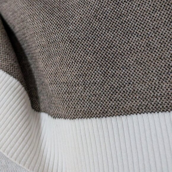 INC Leopard Print Turtleneck Sweater Dress Women's Size M - Picture 3 of 4